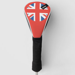 UK-Flagge - Custom Golf Club Head Cover Headcover