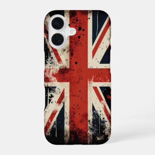 UK-Flagge iPhone 16 Hülle