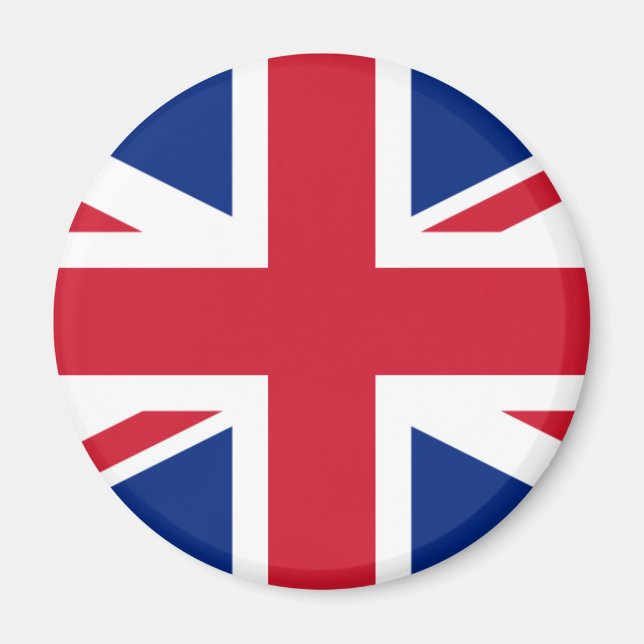 UK-Flagge Magnet (Vorne)