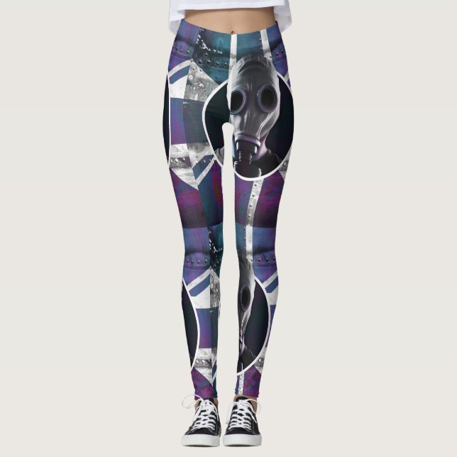 UK Gas Mask Leggings (Vorderseite)