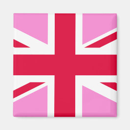 UK Gay Pride (Pink Union Jack) (Gay British Flag) Magnet