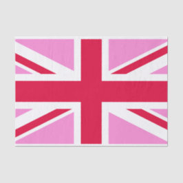 UK Gay Pride (Pink Union Jack) (Gay British Flag) Seidenpapier