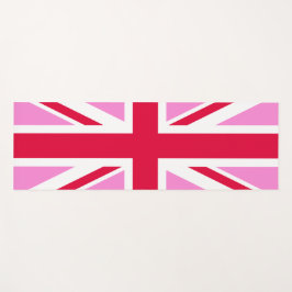 UK Gay Pride (Pink Union Jack) (Gay British Flag) Yogamatte