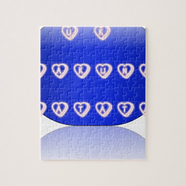 UK Hakuna Matata Art Print Puzzle (Vertikal)