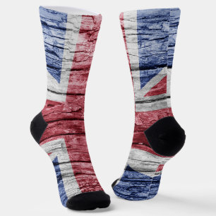 UK Holzflagge Socken