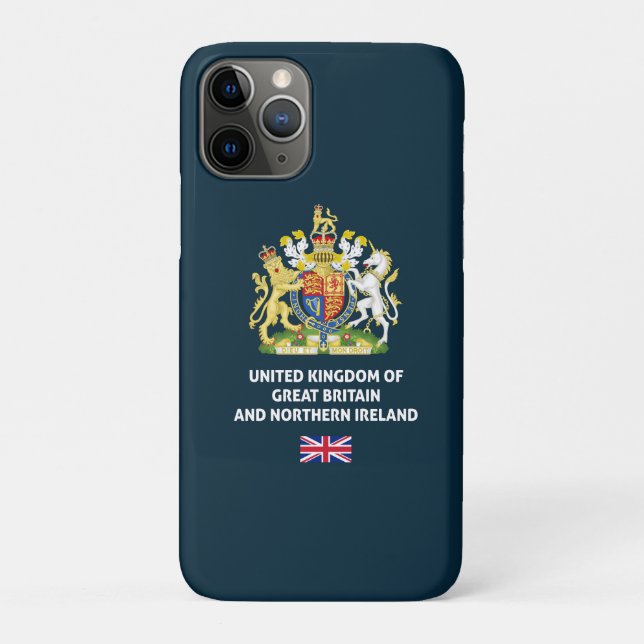 UK Pass Telefon Case-Mate iPhone Hülle (Rückseite)