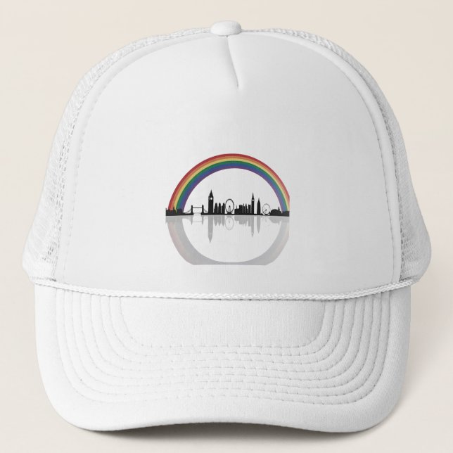 UK Prix T - Shirt - LGBTQ+ Gleiches Shirt mit Rege Truckerkappe (Vorderseite)