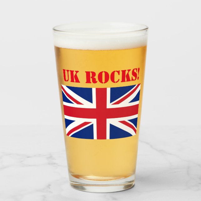 UK ROCKS! GLAS (Vorne (Gefüllt))
