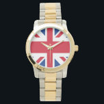 UK Royal Union Jack Flag Armbanduhr<br><div class="desc">Die Union Jack oder Gewerkschaft Flag ist die Nationalflagge des Vereinigten Königreichs. Die Fahne hat auch in einigen anderen Commonwealth-Bereichen einen offiziellen oder halb offiziellen Status; beispielsweise ist sie in einer parlamentarischen Entschließung eine offizielle Flagge in Kanada und dort als Königliche Gewerkschaft-Flagge bekannt. Es wird auch als offizielle Flagge in...</div>
