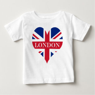 UK Royal Union Jack Flag Baby T-shirt