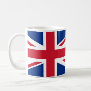 UK Royal Union Jack Flag Kaffeetasse