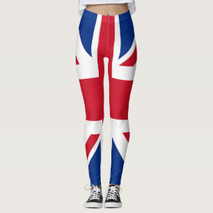 UK Royal Union Jack Flag Leggings