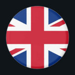 UK Royal Union Jack Flag Magnet<br><div class="desc">Die Union Jack oder Gewerkschaft Flag ist die Nationalflagge des Vereinigten Königreichs. Die Fahne hat auch in einigen anderen Commonwealth-Bereichen einen offiziellen oder halb offiziellen Status; beispielsweise ist sie in einer parlamentarischen Entschließung eine offizielle Flagge in Kanada und dort als Königliche Gewerkschaft-Flagge bekannt. Es wird auch als offizielle Flagge in...</div>