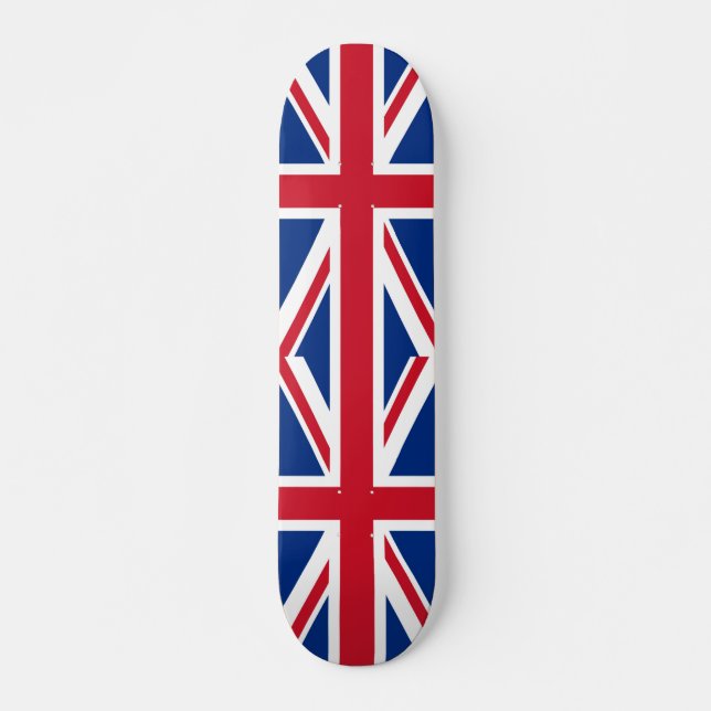 UK Royal Union Jack Flag Skateboard (Vorne)