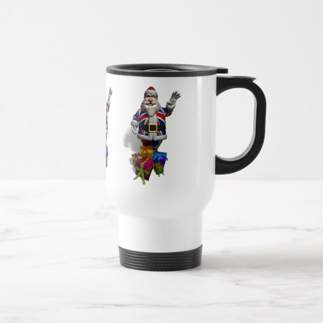 UK Santa Claus Reisebecher (Rechts)