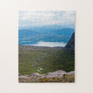 UK, Schottland - Landschaft Scottish Highlands Puzzle