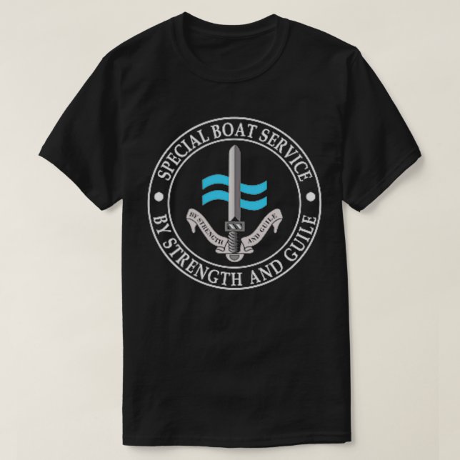 UK Special Boat Service SBS Tshirt (Design vorne)