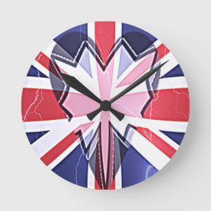 UK Time Hakuna matata. Runde Wanduhr