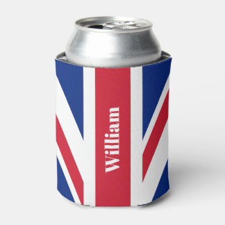 UK Union Jack Britische Flagge Personalisiert Dosenkühler