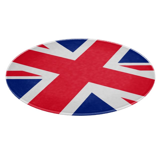 UK Union Jack British Flag Schneidebrett (Ecke)