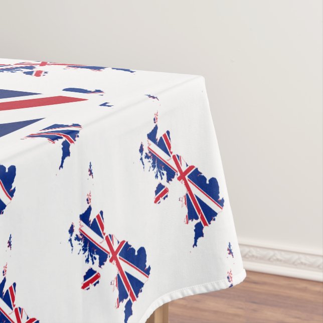UK UNION JACK British Patriotic Tischdecke (Beispiel)