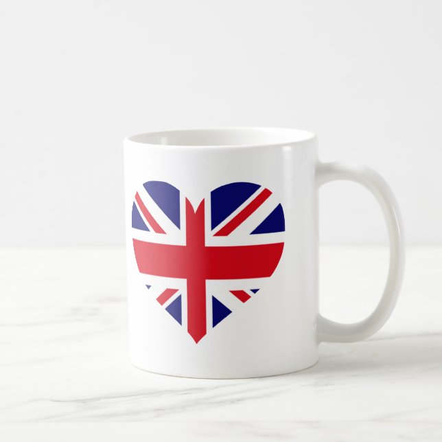 UK Union Jack Kaffeetasse (Rechts)