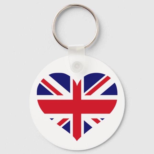 UK Union Jack Schlüsselanhänger (Vorderseite)