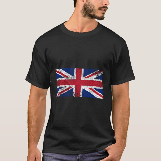 UK Vereinigtes Königreich Britische Flagge England T-Shirt (Vorderseite)