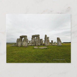 UK, Wiltshire, Stonehenge Postkarte