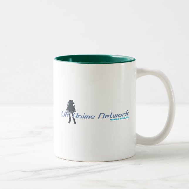 UKA Logo-Tasse Zweifarbige Tasse (Rechts)