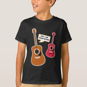 Uke bin ich Ihr Vater - lustiges Ukelele T-Shirt