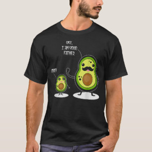 Uke I bin dein Vater Funny Avocado VaterSon Avoca T-Shirt