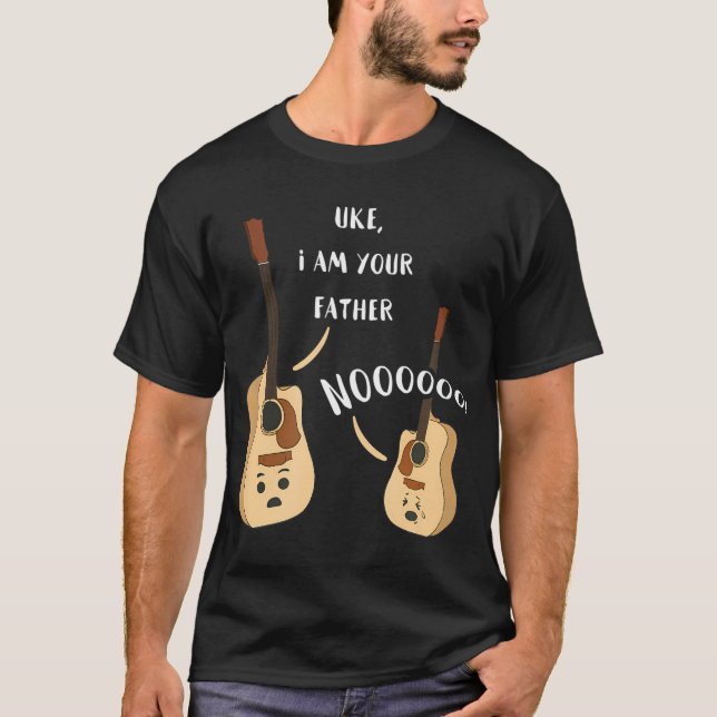 Uke I bin dein Vater T-Shirt (Vorderseite)