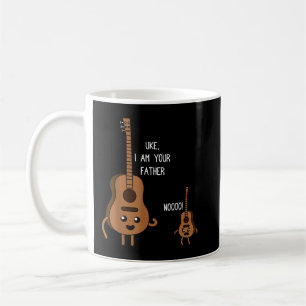 Uke Ich bin dein Vater Lustiges Ukulele Banjo Gita Kaffeetasse