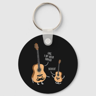 Uke Ich bin dein Vater T-Shirt Ukulele Gitarre Schlüsselanhänger