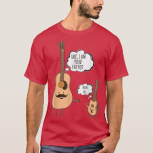 Uke Ich bin dein Vater Ukulele Gitarre Musik Liebe T-Shirt