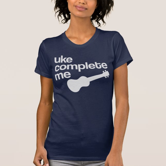"Uke komplett ich" Entwurf für dunkle Shirts (Vorderseite)