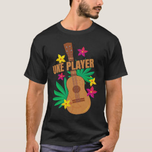 Uke Player Ukulele Player Musiker Grafik T-Shirt