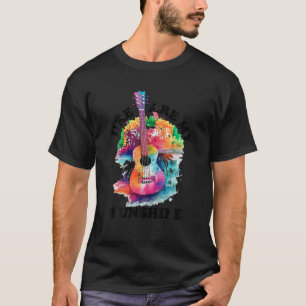 Uke sind meine Sunshine Ukulele Player Ukulelist T T-Shirt
