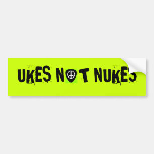 UKES NICHT KERNWAFFEN AUTOAUFKLEBER