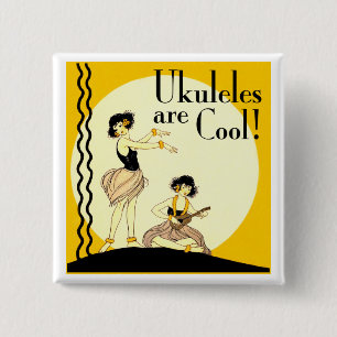 Ukes sind cool! Knopf Button
