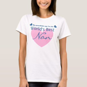 UKEY UGRANDMOTHER beste das NAN-Herzen V05 Welt T-Shirt