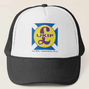 UKIP Schottland das wirkliche Unabhängigkeit Part Truckerkappe