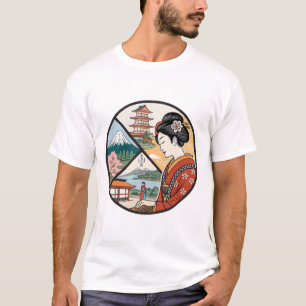 Ukiyo-e ("Bilder der flatternden Welt") T-Shirt