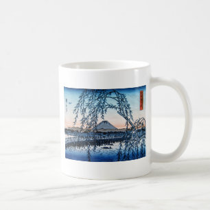 Ukiyo-e der Fujisan Japan Tasse