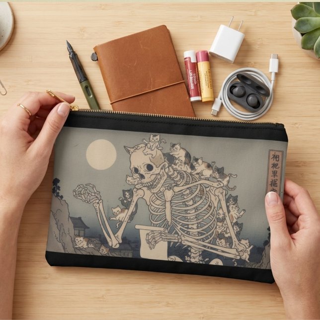 Ukiyo-e inspirierter Mauspad– Dramatisches JAPAN Zubehörtasche (Von Creator hochgeladen)