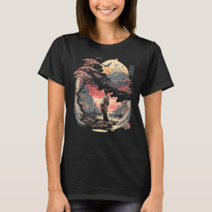 Ukiyo e Kanagawa Vintage japanische Tattoo Graphic T-Shirt