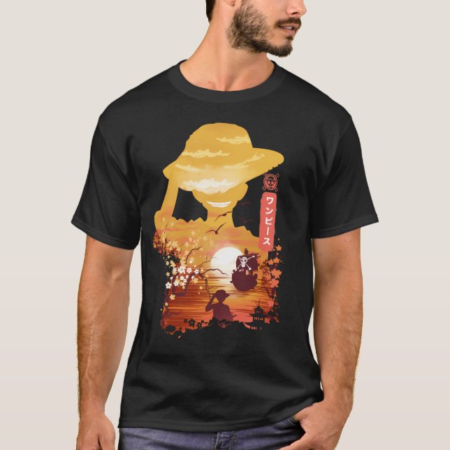 Ukiyo E King of Pirates T-Shirt (Vorderseite)