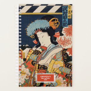 Ukiyo-e-Stil-Abbildung von Toyohara Kunichika Planer