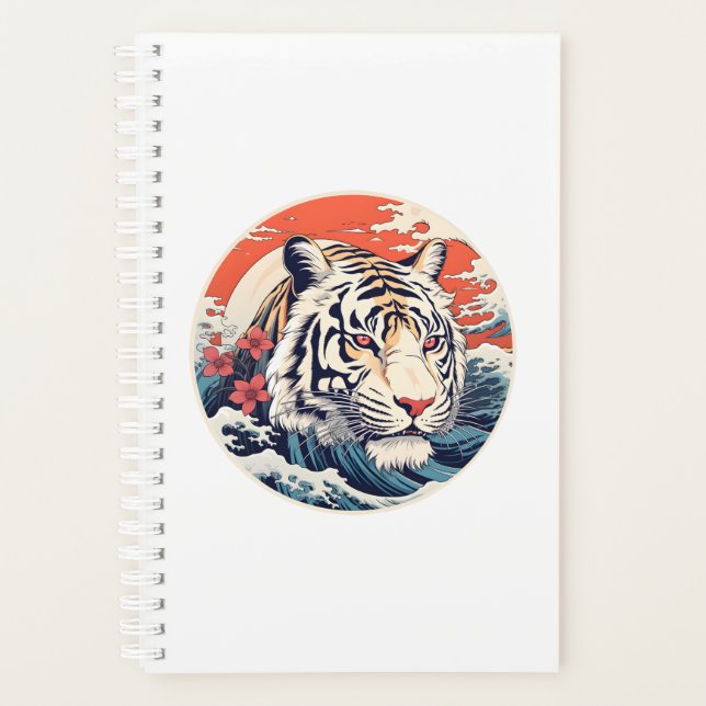 Ukiyo-e-tiger Planer (Vorderseite)